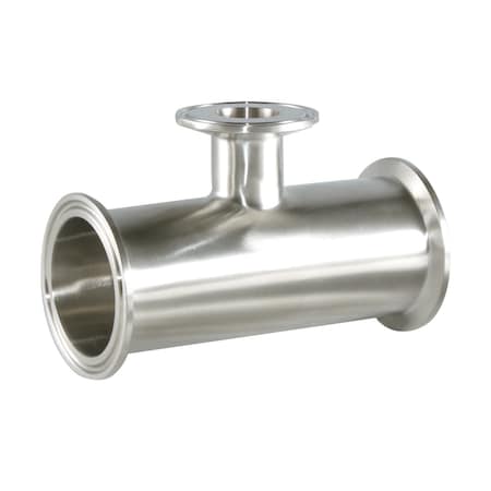 Wayland 8inx6in CLAMP REDUCING TEE -316L W67RMP-8X6